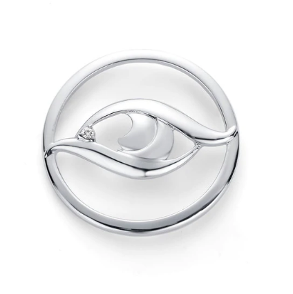 Eye lapel pin discount