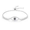 Sterling Silver Bracelet - Adjustable with Eye