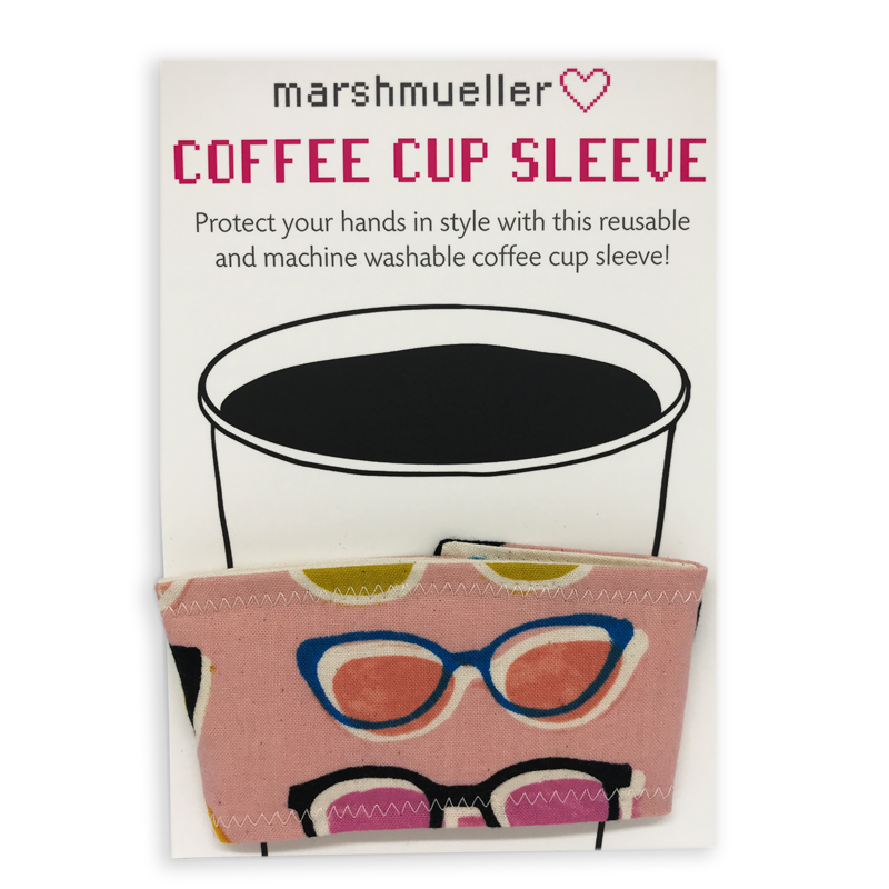 Coffee Cup Sleeve - Poolside Pink