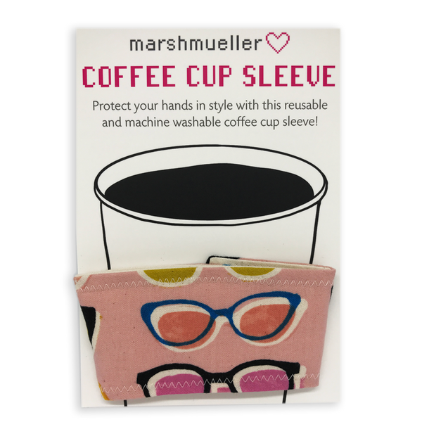 Coffee Cup Sleeve - Poolside Pink